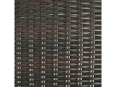 Plano - Material de Fibra Sintética Mimbre para Tejer Sillón de Terraza Resistente al color - BM8673