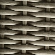 Ovalado - Muebles de jardín con efecto ratán de plástico que tejen tiras de ratán - BM7753