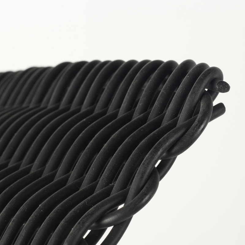 Ratán tejido a mano redondo de plástico de precio de silla de ratán de HDPE para muebles - BM8000