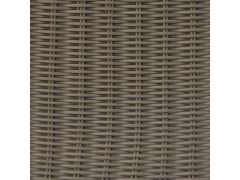 Redondo - Material plástico de la silla reclinable de ratán al aire libre que teje a mano para todo clima - BM9638
