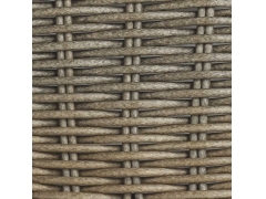Redondo - Material plástico de la rota de los muebles del jardín de la forma redonda para tejer - BM70117