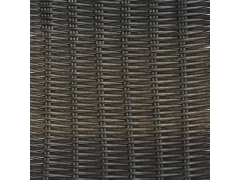 Redondo - Material de las correas de ratán de plástico de muebles de jardín de forma redonda - BM70123