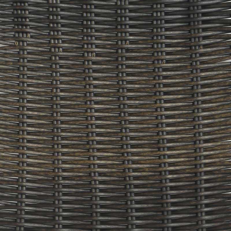 Material de las correas de ratán de plástico de muebles de jardín de forma redonda - BM70123