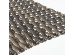 Plano - Muebles de patio de plástico resistente que se ultilizan tejido de mimbre seccional - BM70013