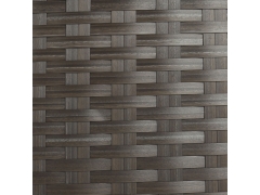 Plano - Easy Clean Weaving sofá al aire libre Patio Poli material de caña - BM11370