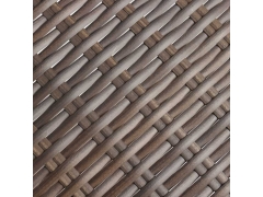 Plano - Textura Natural Estilo variedad tejida PE mimbre de material - BM32543