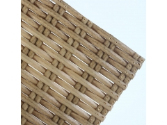 Plano - Material determinado del mimbre plástico que teje ambiental para los muebles del jardín - BM9490