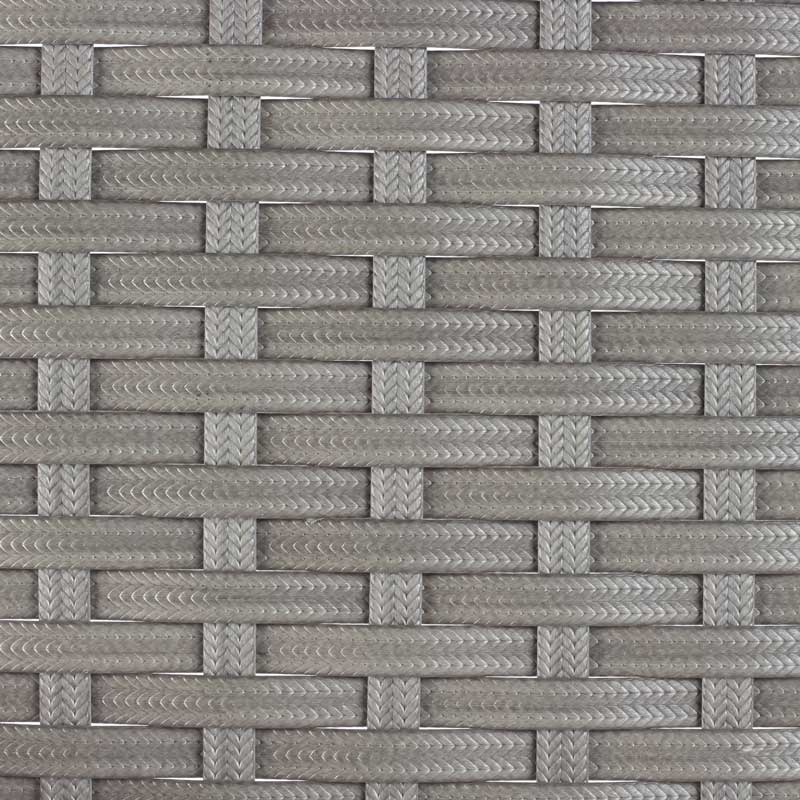 Muebles de patio de material sintético con textura del patrón de tejido - BM7227
