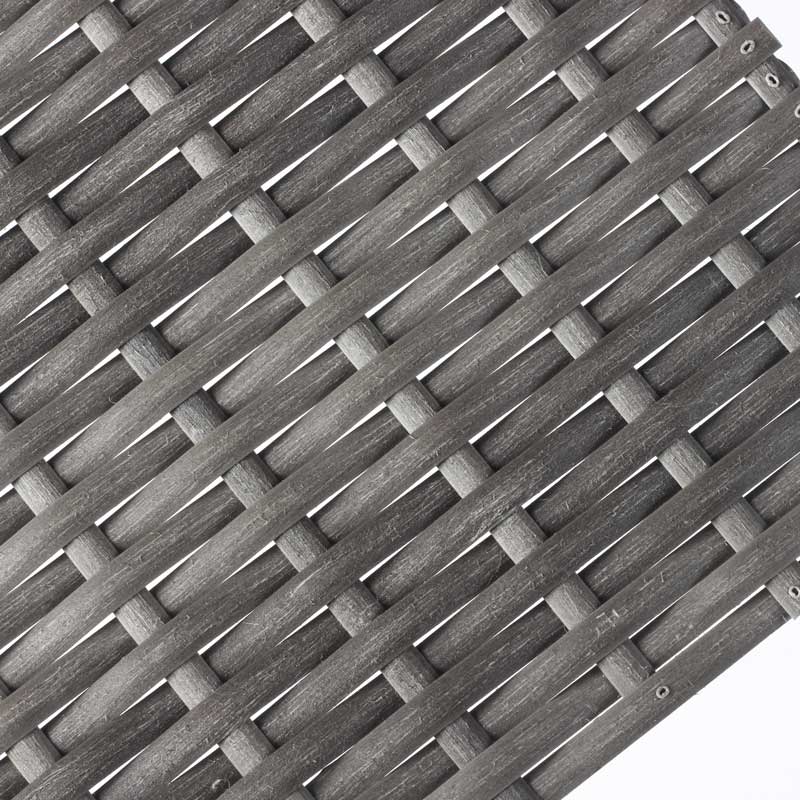 Material de mimbre plano sintético impermeable para muebles de patio - BM7476